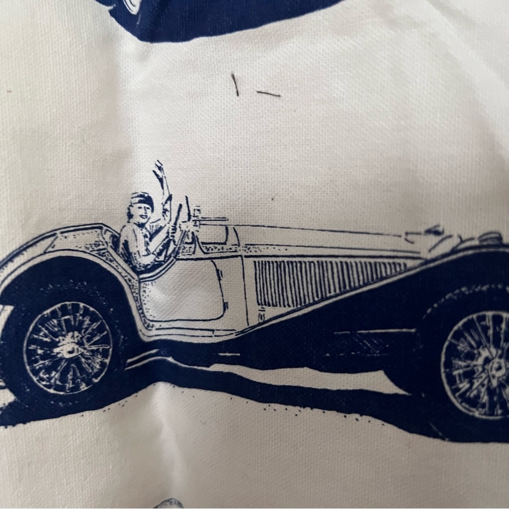 TEA TOWEL CARS NWT British Motor Centre tea towel Vintage English MINI C… - Picture 16 of 16